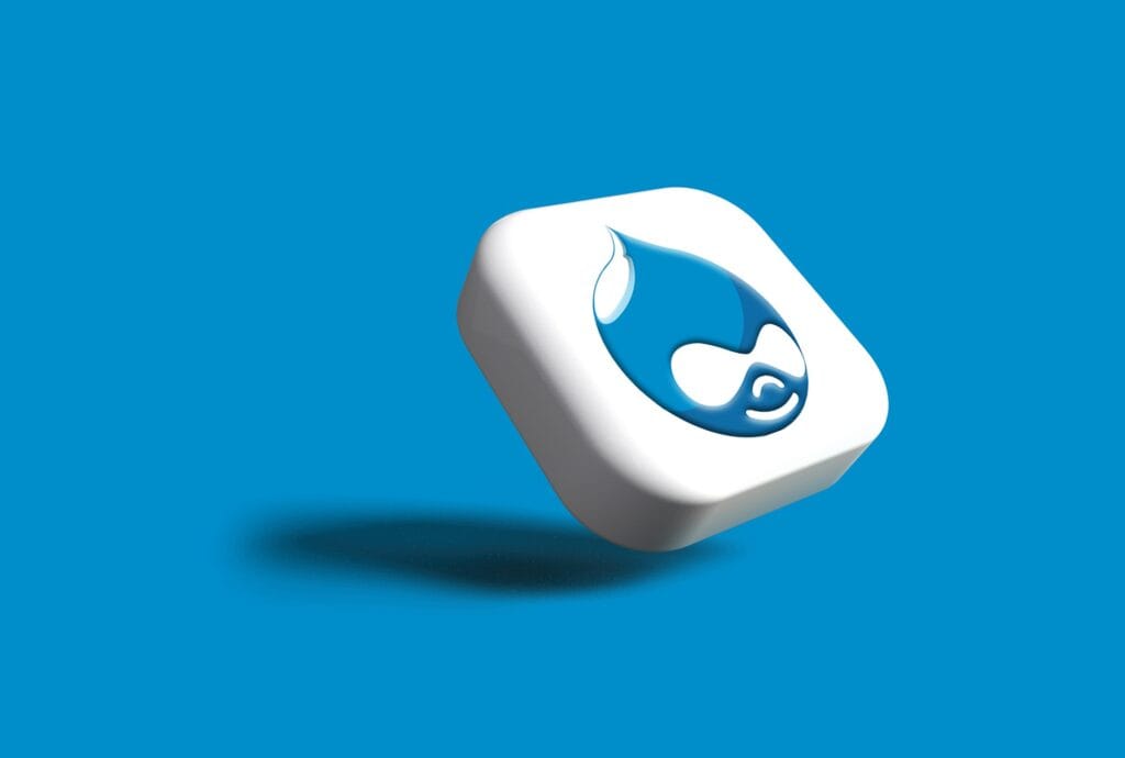 Jaki CMS wybrać - Drupal, logo