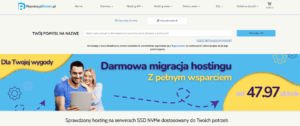 Strona główna serwisu RejestracjaDomen.pl