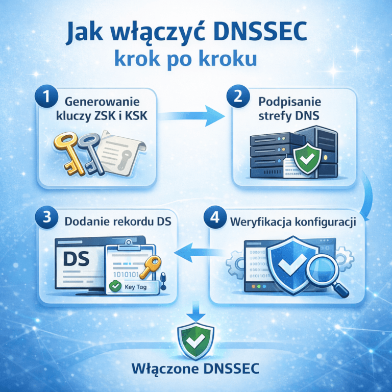 Jak włączyć DNSSEC krok po kroku