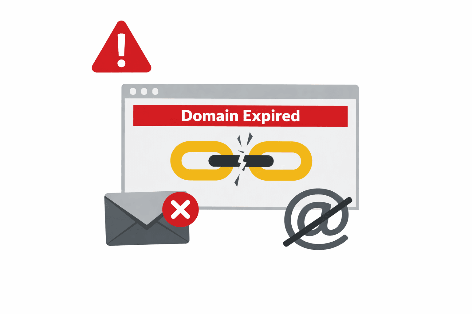 Co się stanie z pocztą po wygaśnięciu domeny